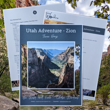 Load image into Gallery viewer, Southern Utah Adventure! - Zion - Three Day Itinerary
